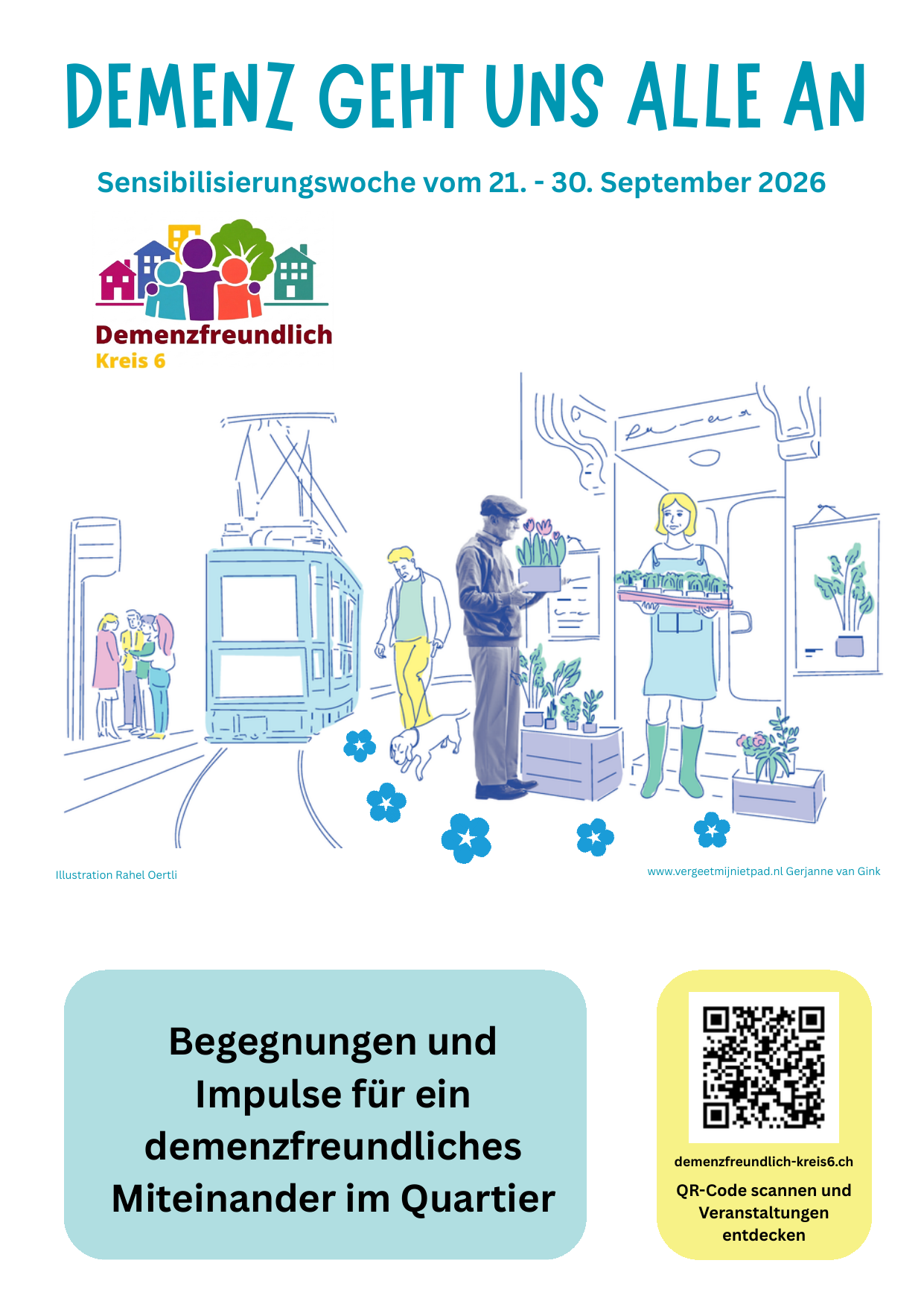 Flyer Demenz geht uns alle an – Sensibilisierungswoche 2026